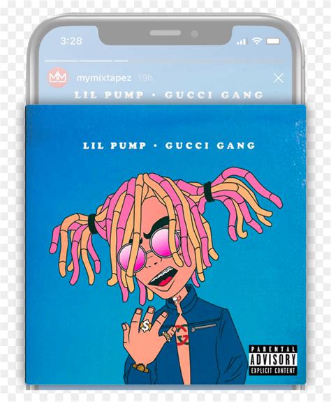 gucci gang png lil pump|lil pump gucci gang download.